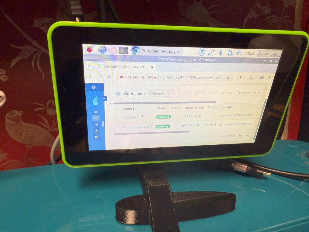 Pi 4B WirePod System
